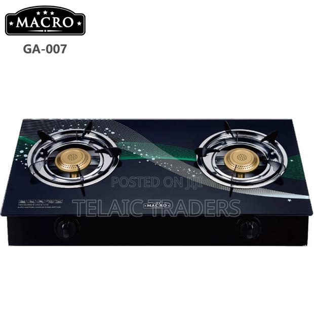 Nunix Macro 2 Glass Burner Cooker