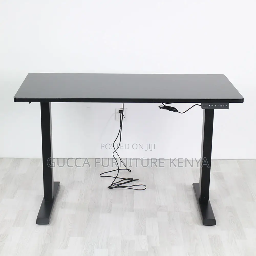 Black Ergonomic Electric Office Standing Desk