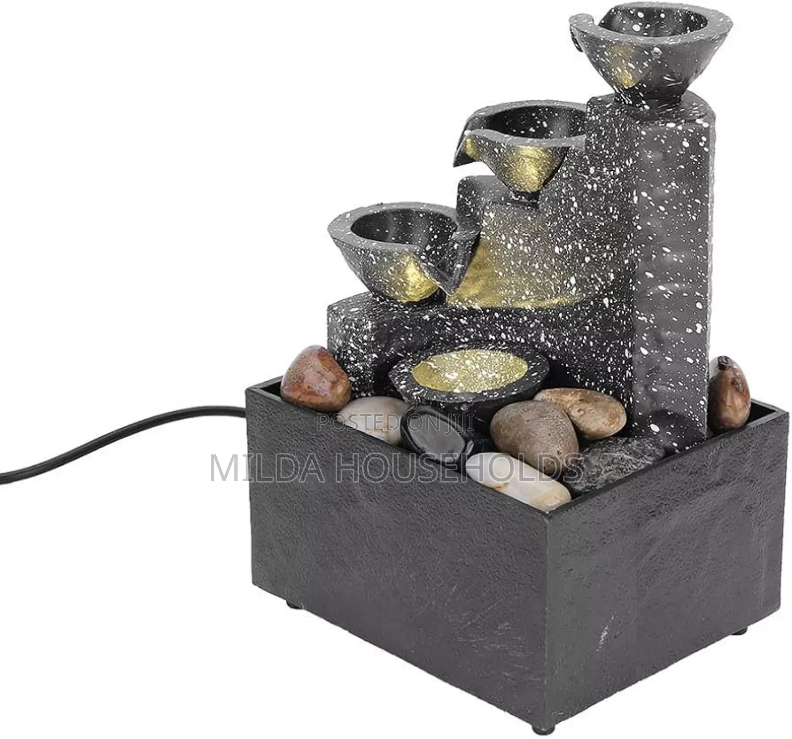3 Storey Waterfall Ornament