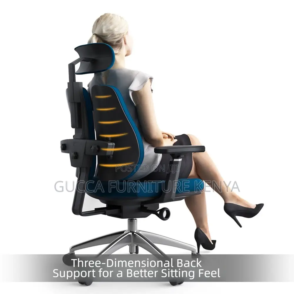 Orthopedic Office Chair With Lumber Support