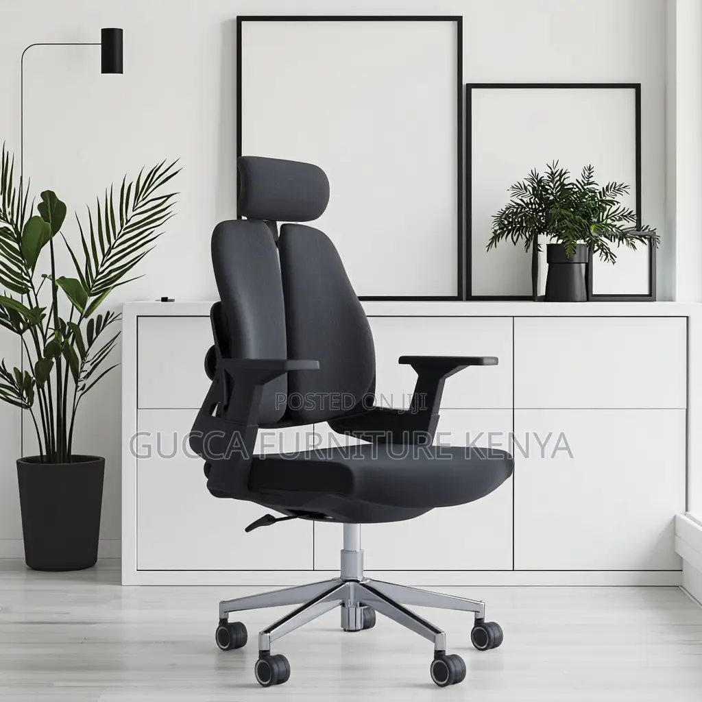 Orthopedic Office Chair With Lumber Support