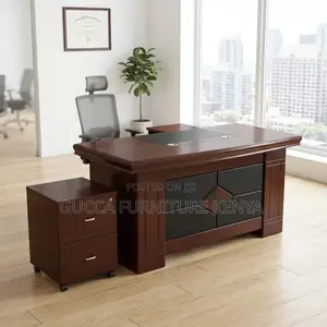 1.6 Meters Director's Mahogany Office Table
