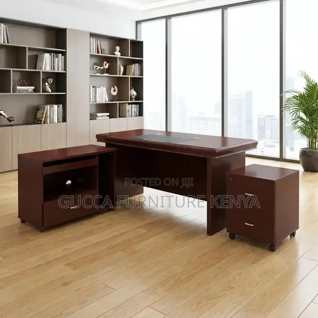 1.6 Meters Director's Mahogany Office Table