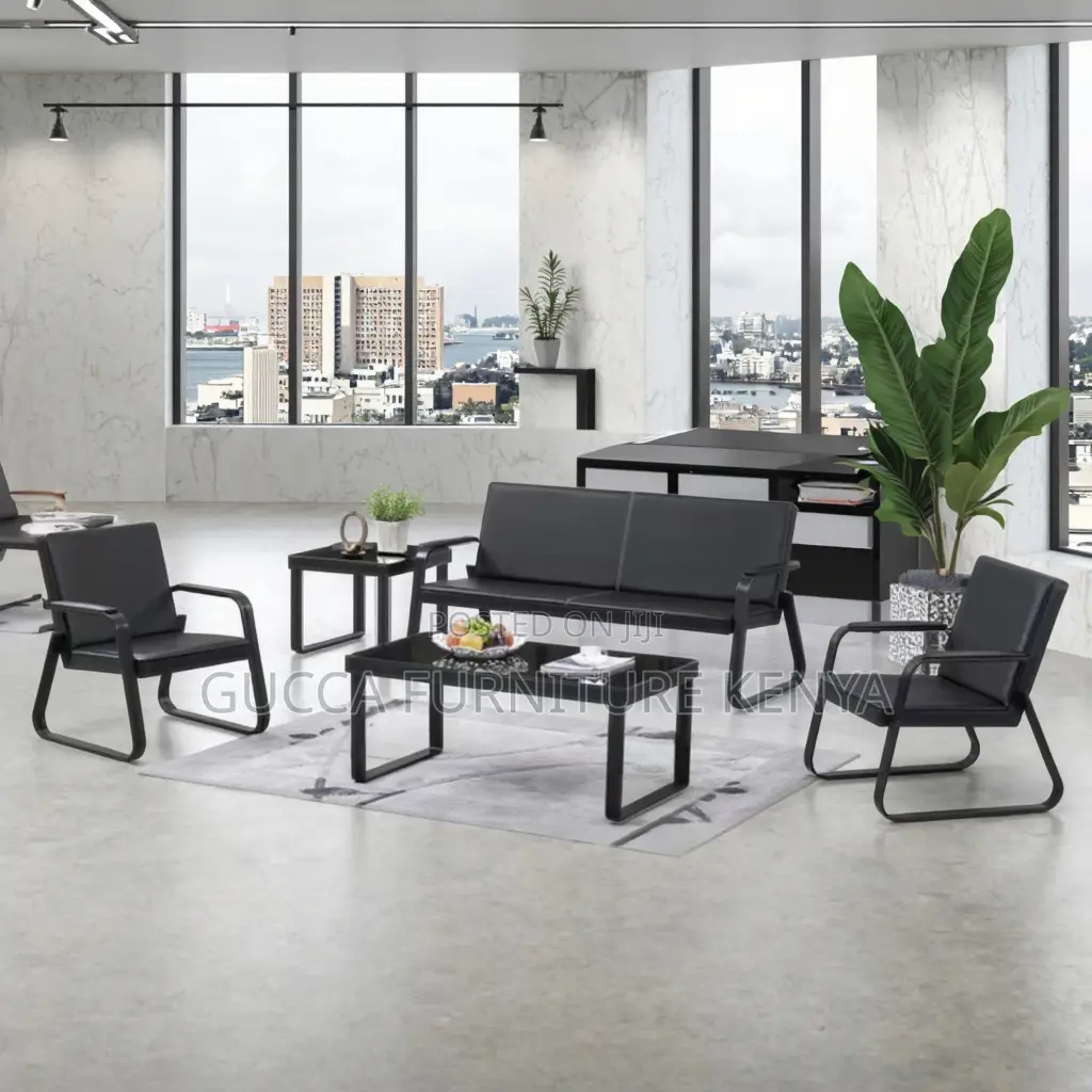 5-seater Executive Reception Waiting Sofa Set