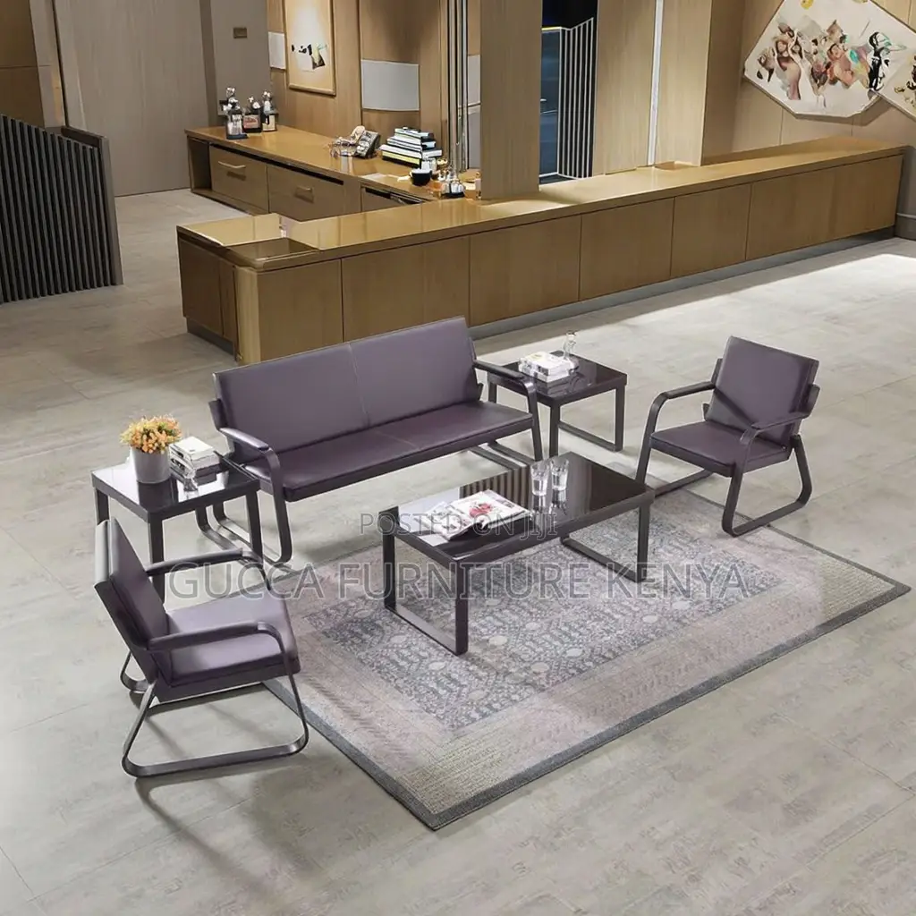 5-seater Executive Reception Waiting Sofa Set