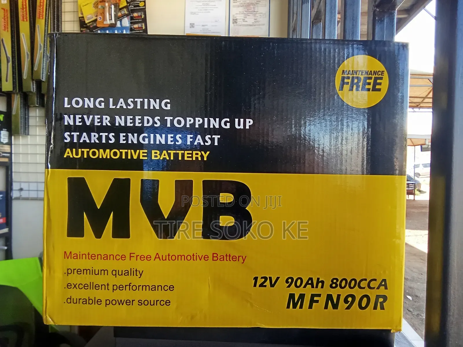 N90 M.V.B Car Battery With High C.C.A