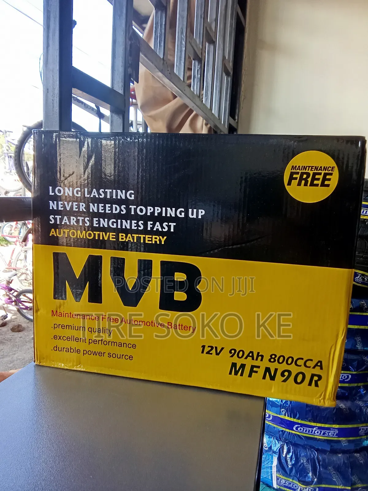 N90 M.V.B Car Battery With High C.C.A