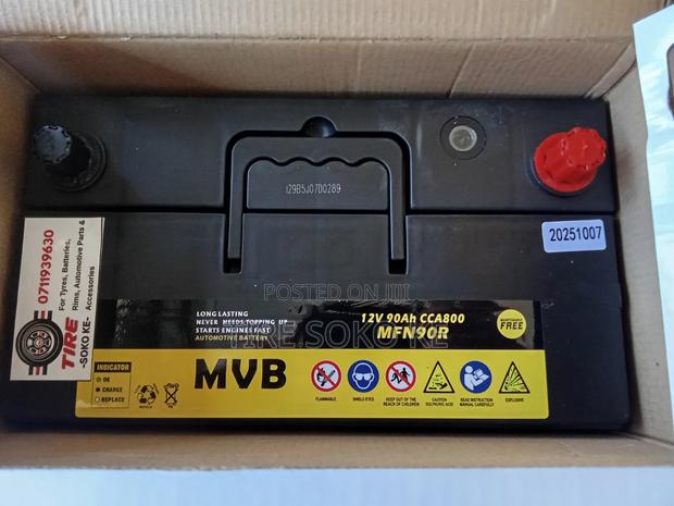 N90 M.V.B Car Battery With High C.C.A - thumbnail 3