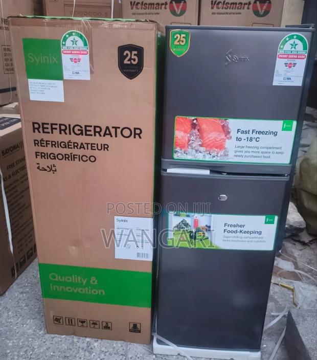 Brand New Syinix Double Door Fridge