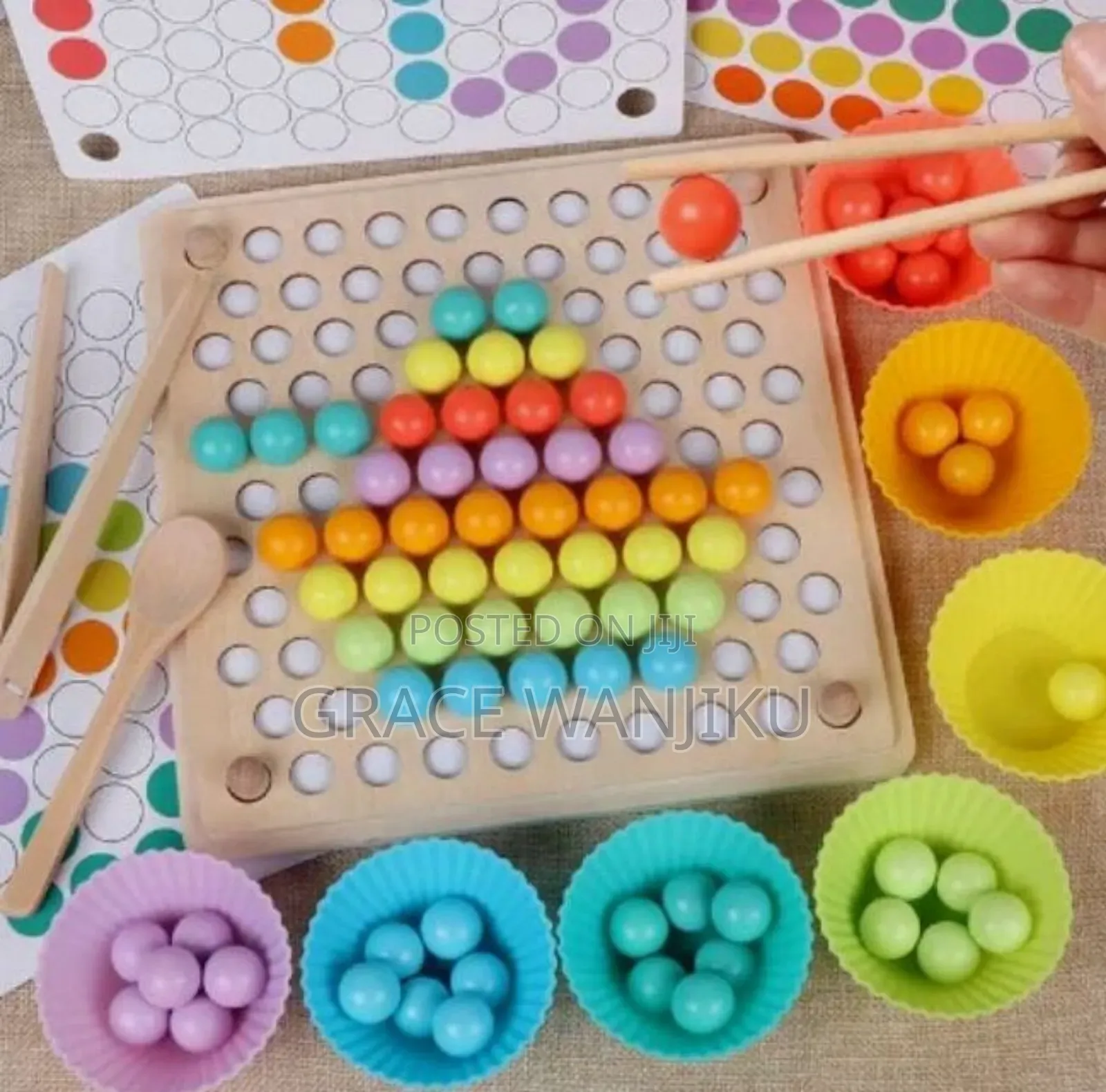 Wooden Pinch Game
