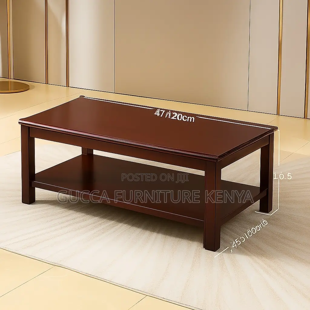 120cm Executive Mahogany Office Coffee Table