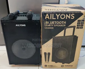 *Ailyons Portable Party Speaker 1040k 10"