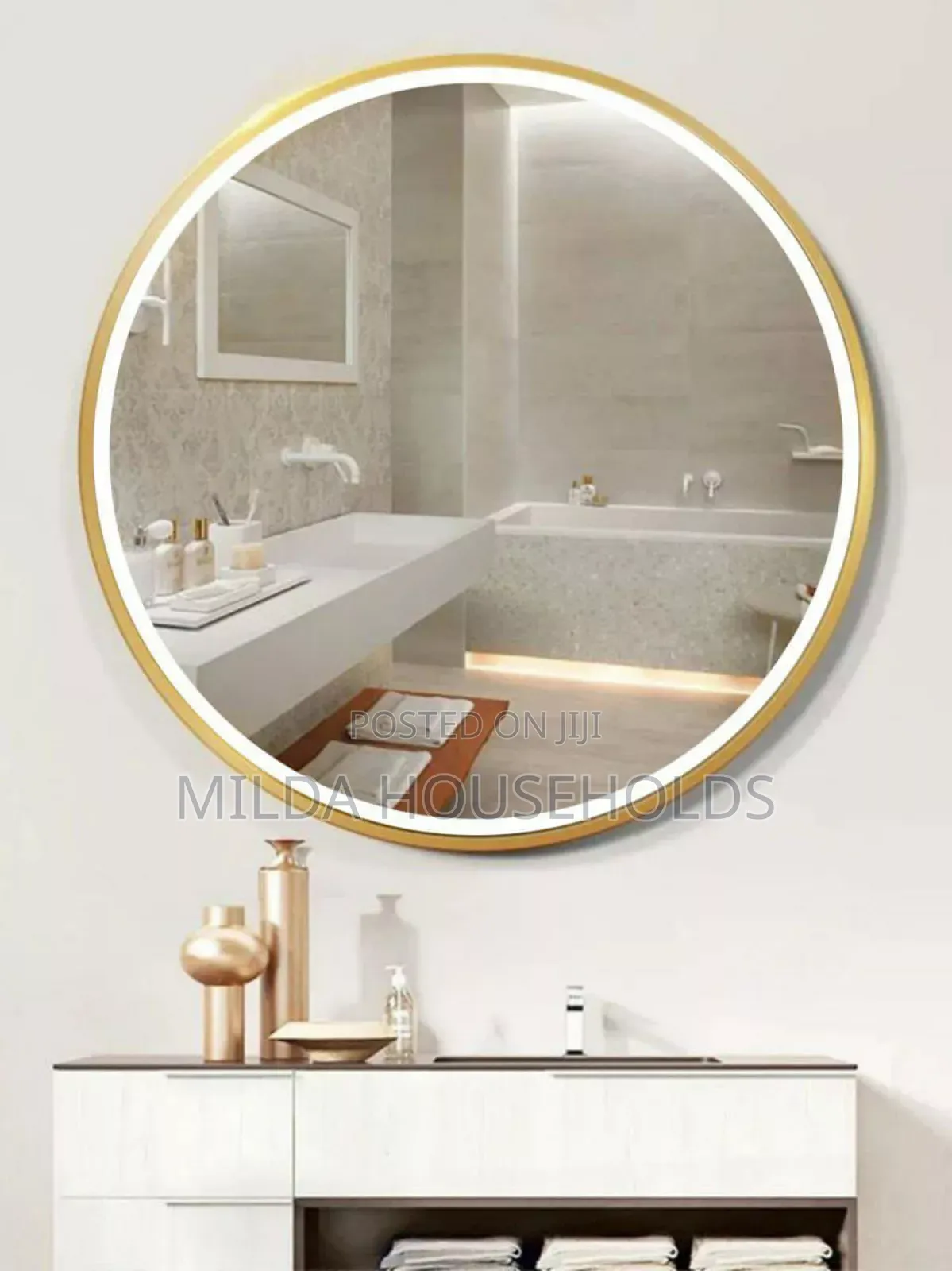Unbreakable Round Decor Mirrors