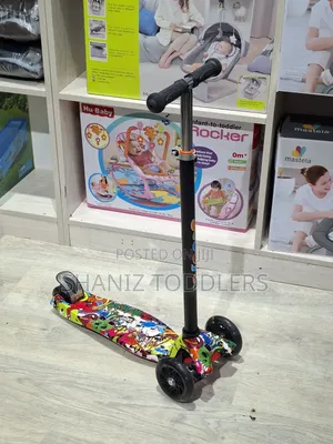 Quality Graffiti Scooter (With Led Lights )