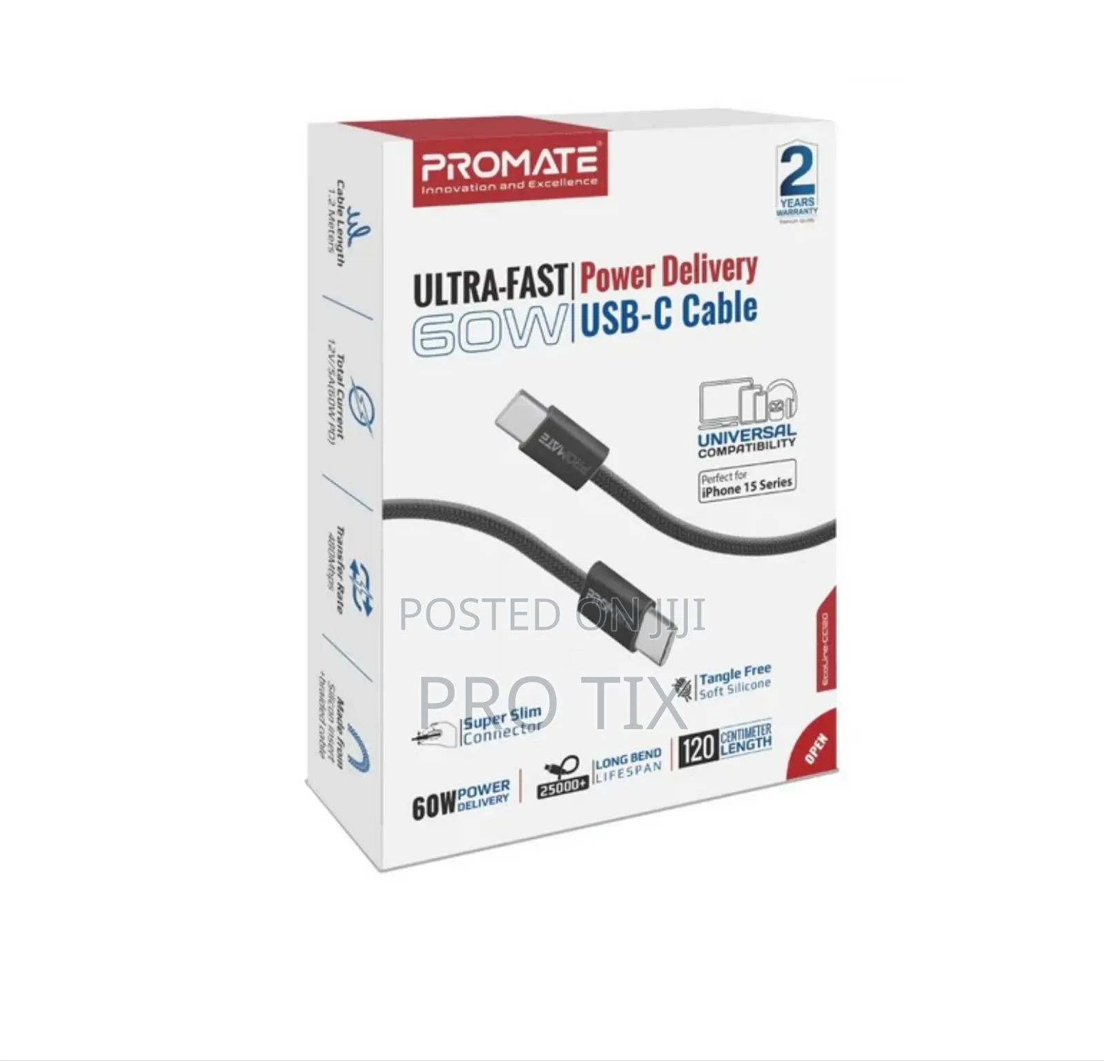 Promate Ecoline-Cc120 Ultra-Fast 60w