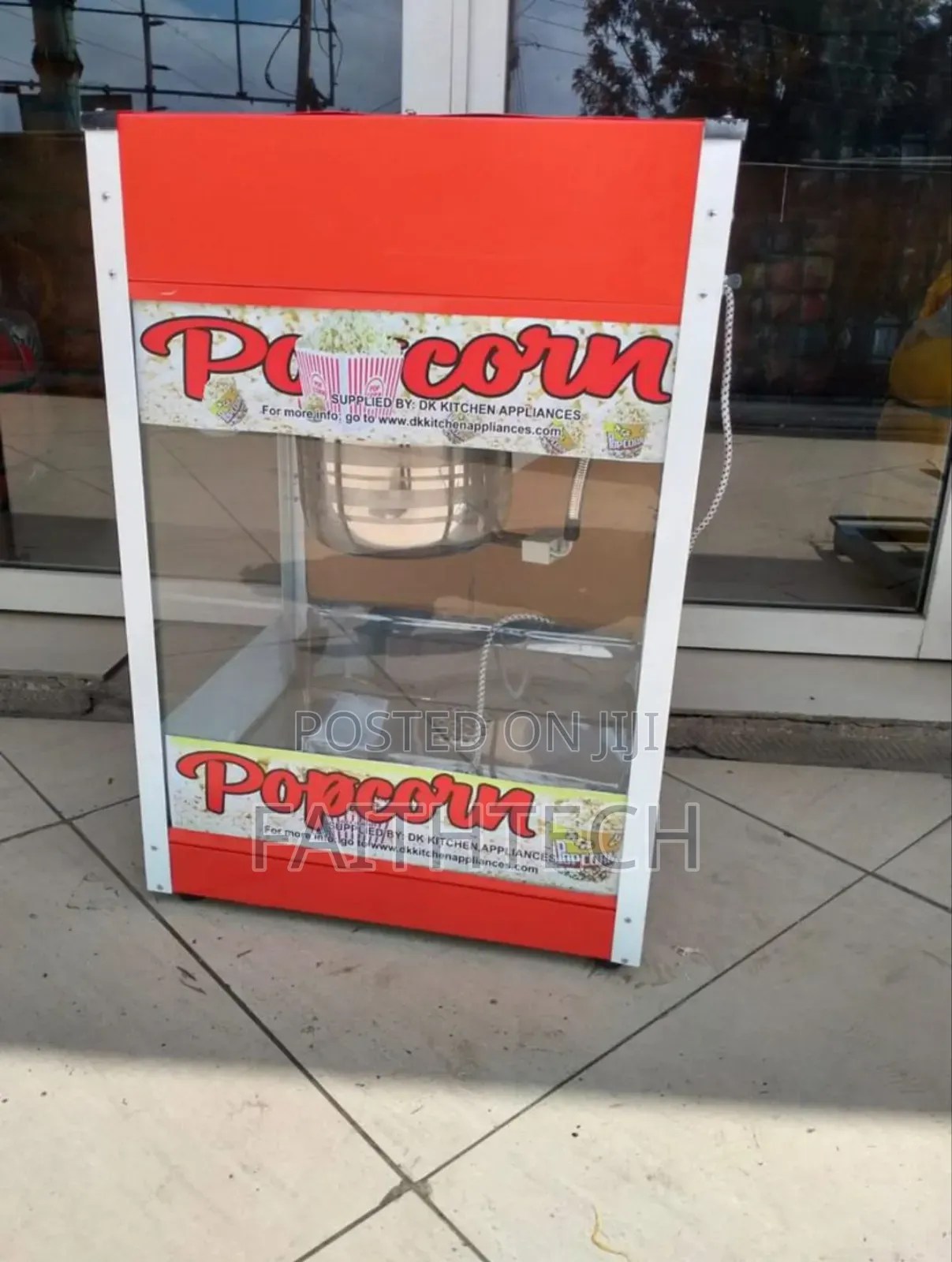 Juakali Commercial Popcorn Maker Machine