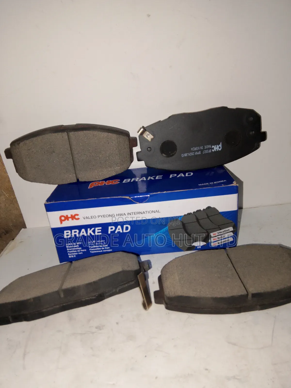 Front Brake Pads Kia Kona 2021 (Phc Brand)