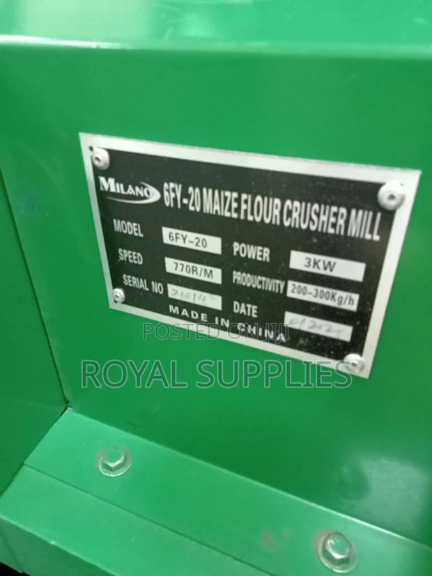 Fy-35 10hp Roller Mill + Fy-20 5hp Crusher With Motors - thumbnail 3