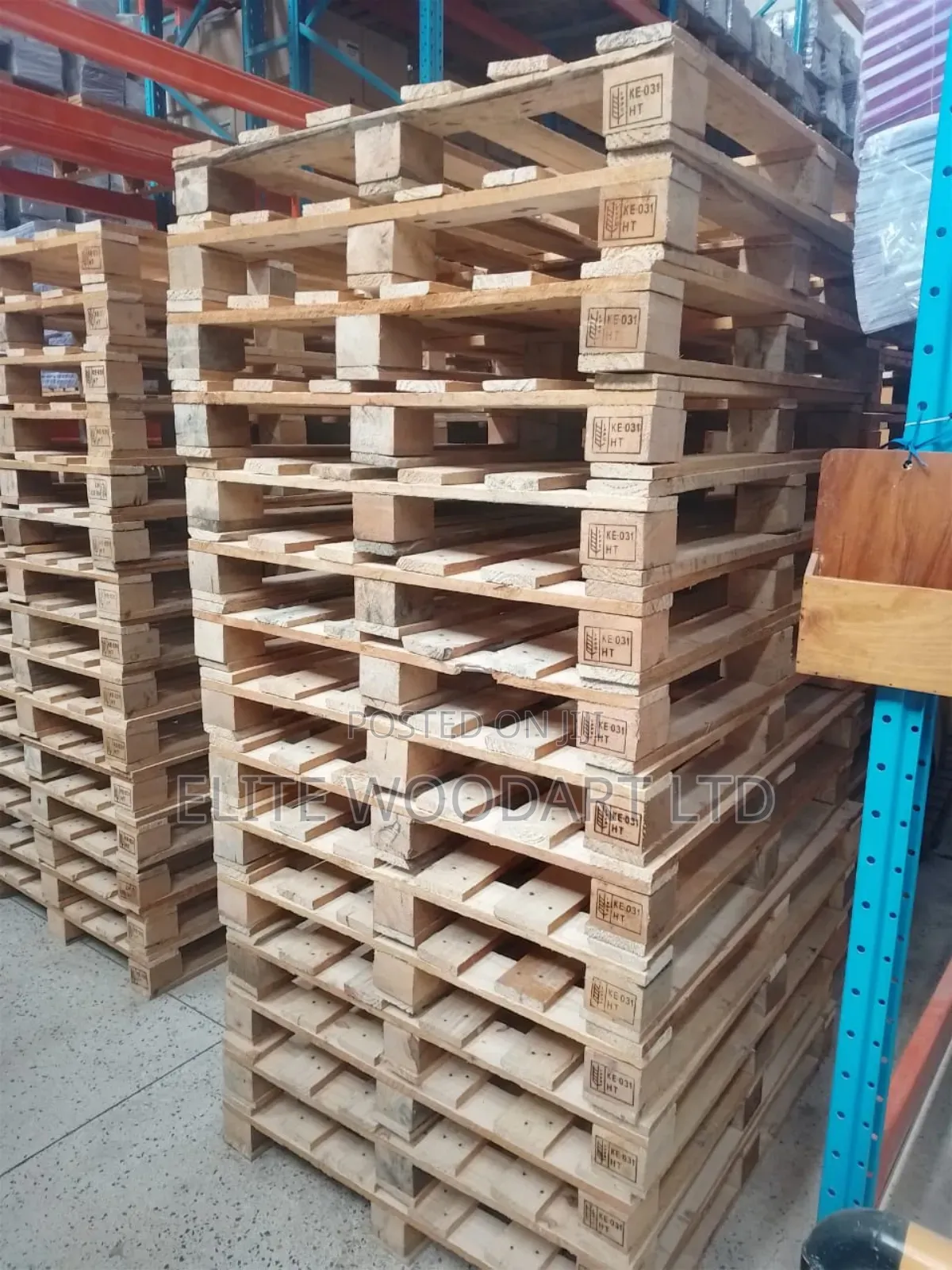 Weight Bearing Wooden Pallet