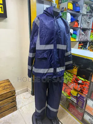 Riding Design Gear Waterproof Navy Blue 2separate Piece