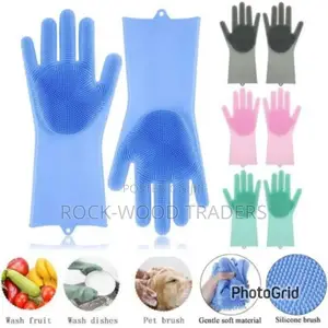 Silicone Washing Gloves