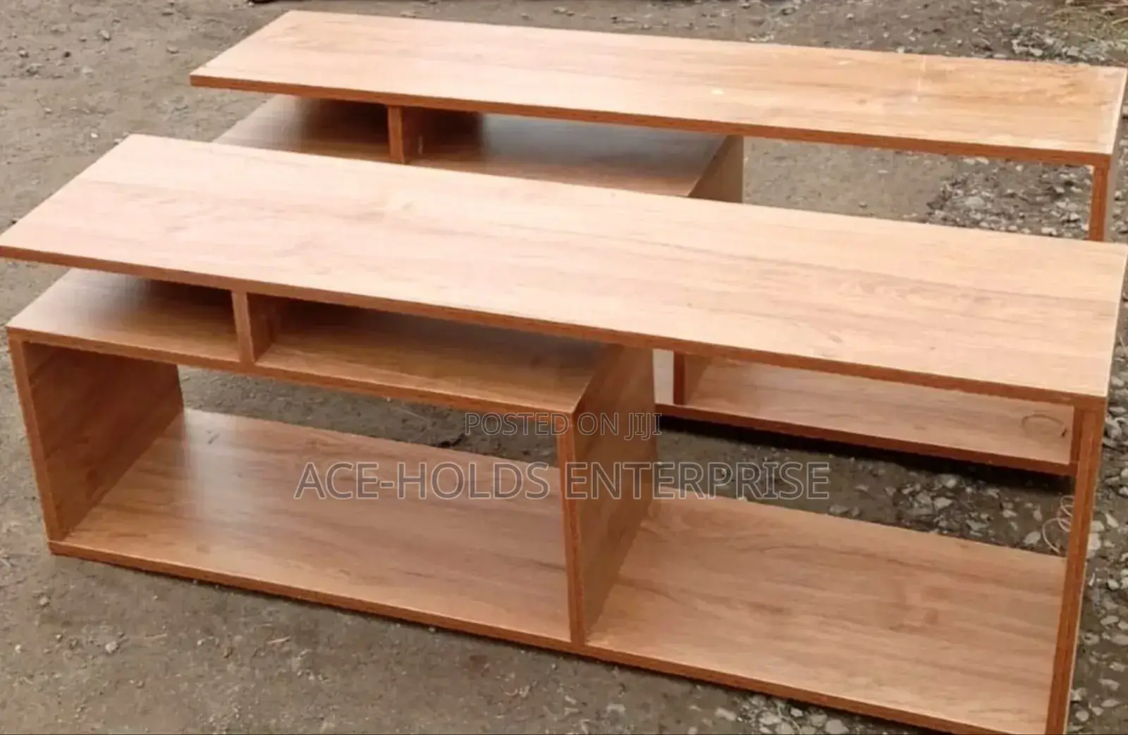 Wooden Mexico Morden Tv Stand - Open Design