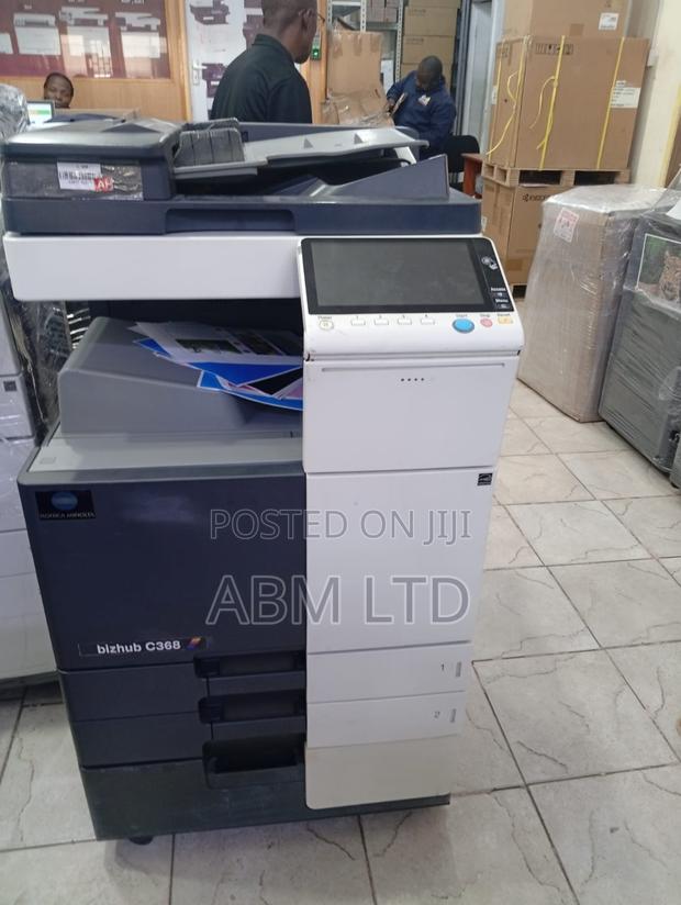 Konica Minolta C368 With a Re Designed More Intuitive Interface - main view