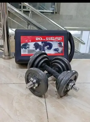 New Affordable Chrome Bells 20kg With Case/20kg Chrome Dumbbells