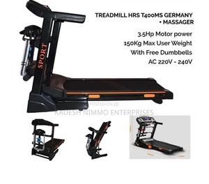 Treadmill Machine With Massage Belt - main view