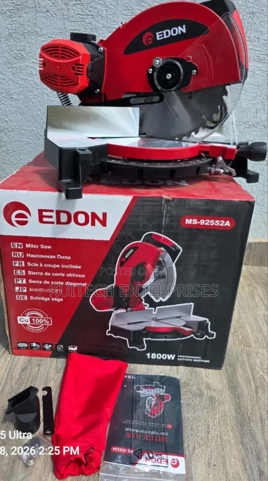 Electric Edon Mitre Saw/ 1800w Mitre Saw