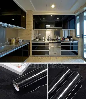 Decorative Black Contact Papers