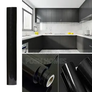 Countertop Black Contact Papers