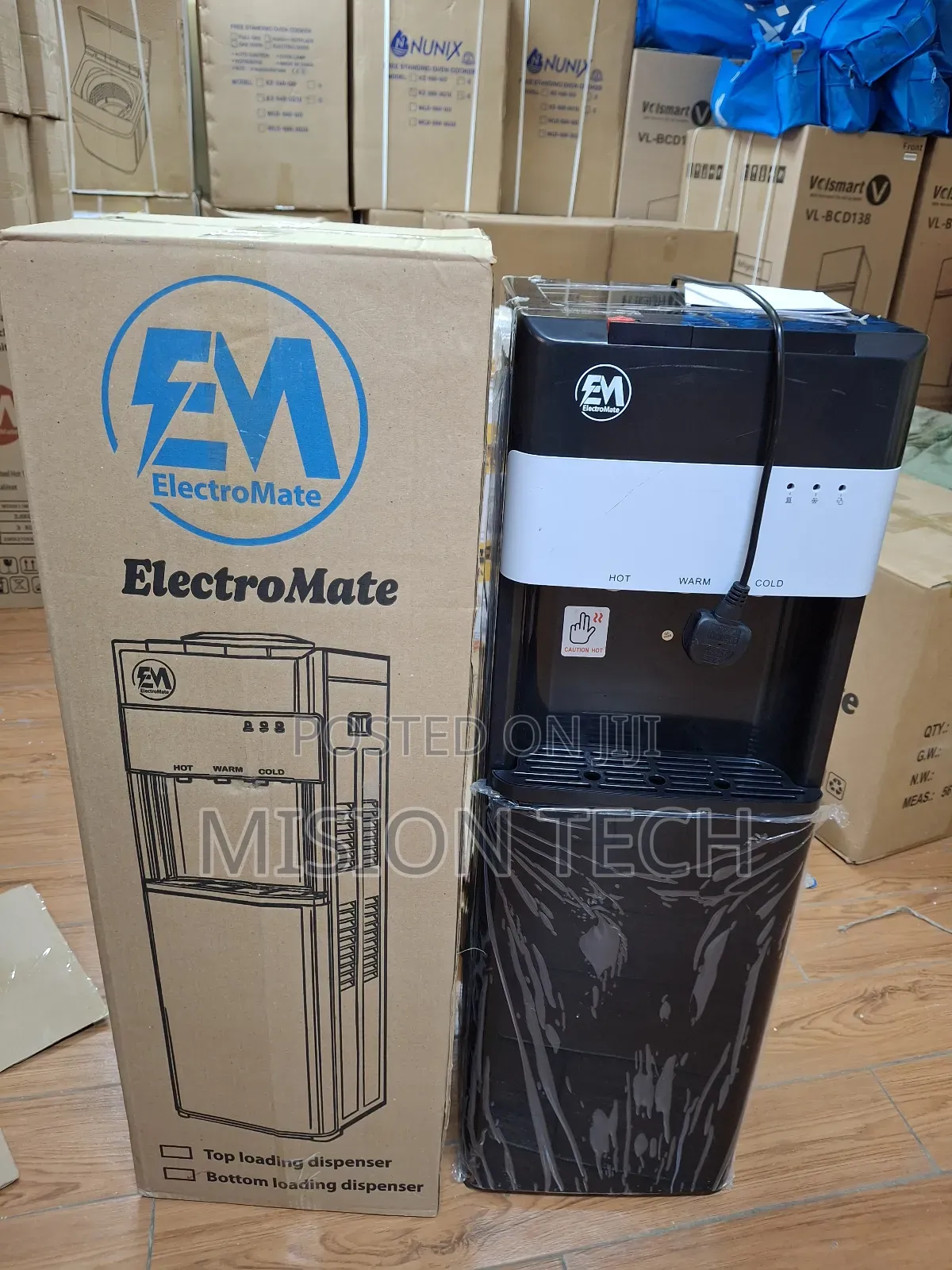 Electromate 3-Tap Bottom-Loading Water Dispenser. * 