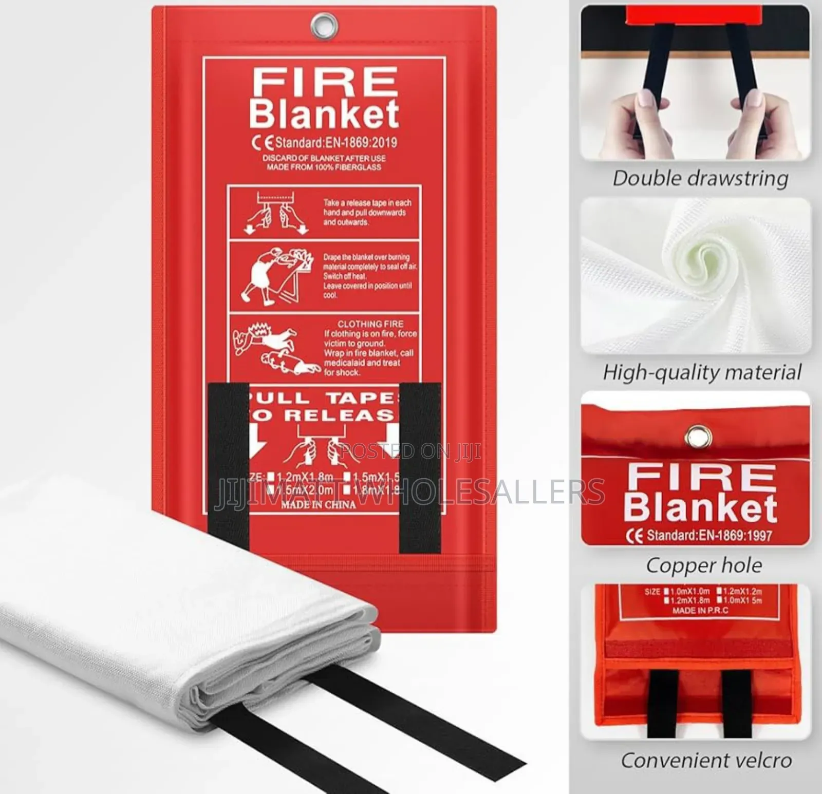 6ftx6ft Fire Blanket