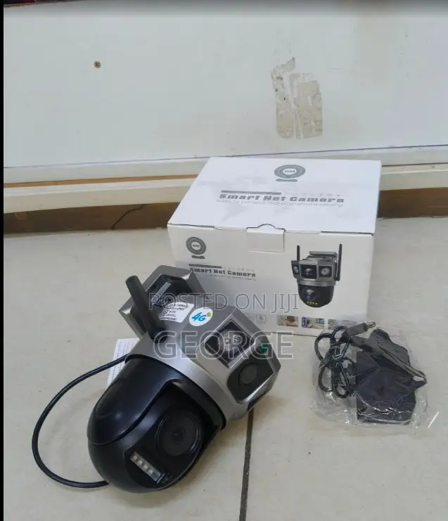4g Dual Lens Wireless Ptz V380pro Cctv Camera 4mp Security Camera