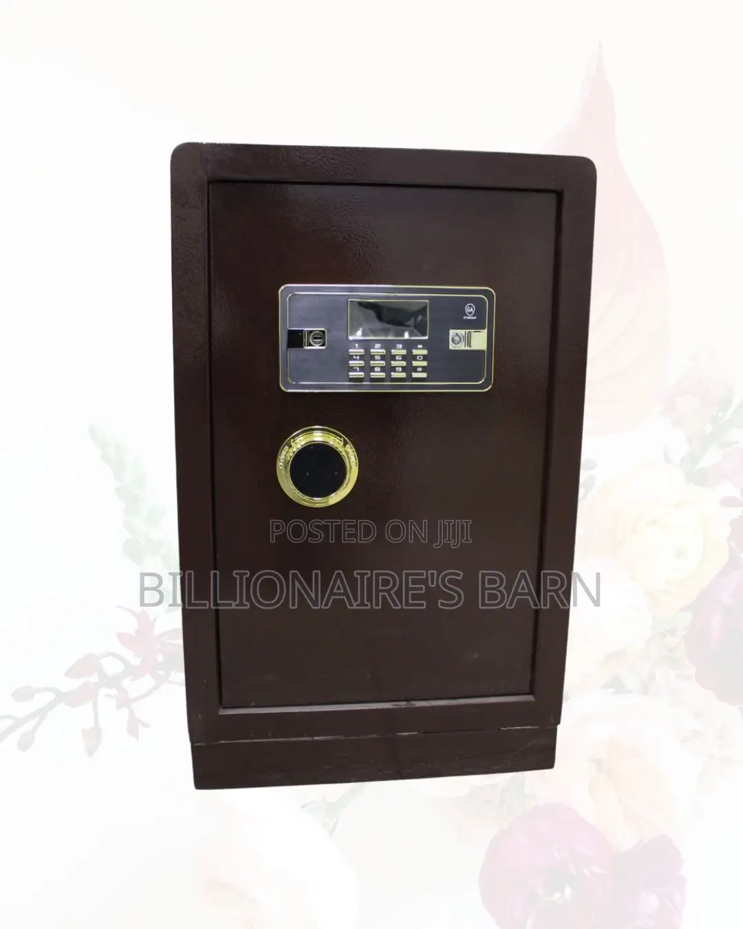 Fireproof Biometric Safe 80 Kg Large Capacity Plus Electronic Keypad