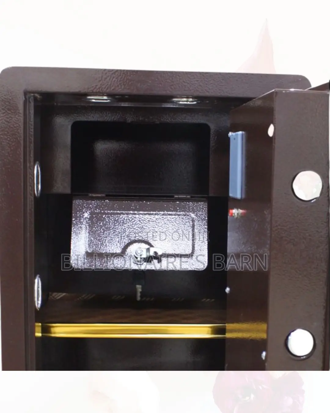Fireproof Biometric Safe 80 Kg Large Capacity Plus Electronic Keypad