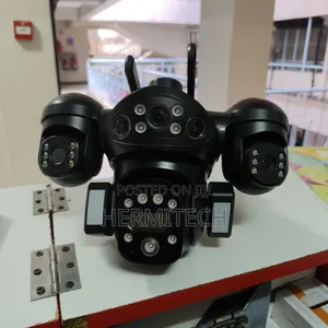 CCTV 4lens With No Complicated Cabling and Clear Vision Recordings