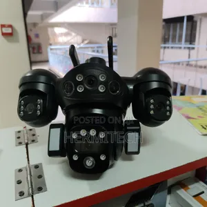 CCTV 4lens With No Complicated Cabling and Clear Vision Recordings