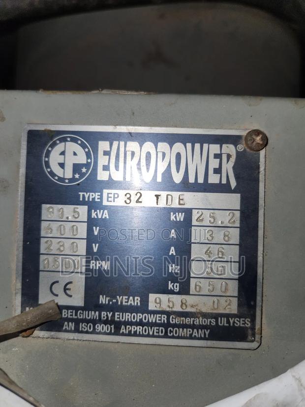 Europower Industrial Genetator - thumbnail 4
