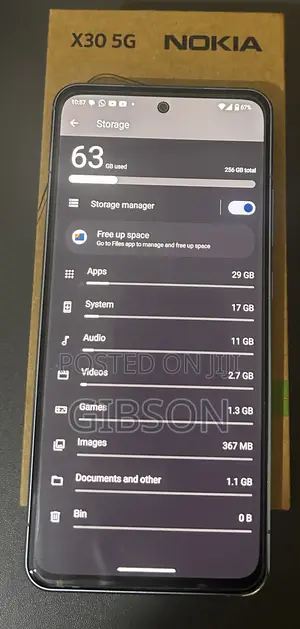 New Nokia X30 256 GB Blue