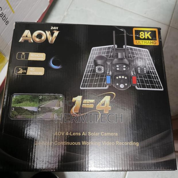Aov 4 Lens Ai Solar Camera Smart Net CCTV