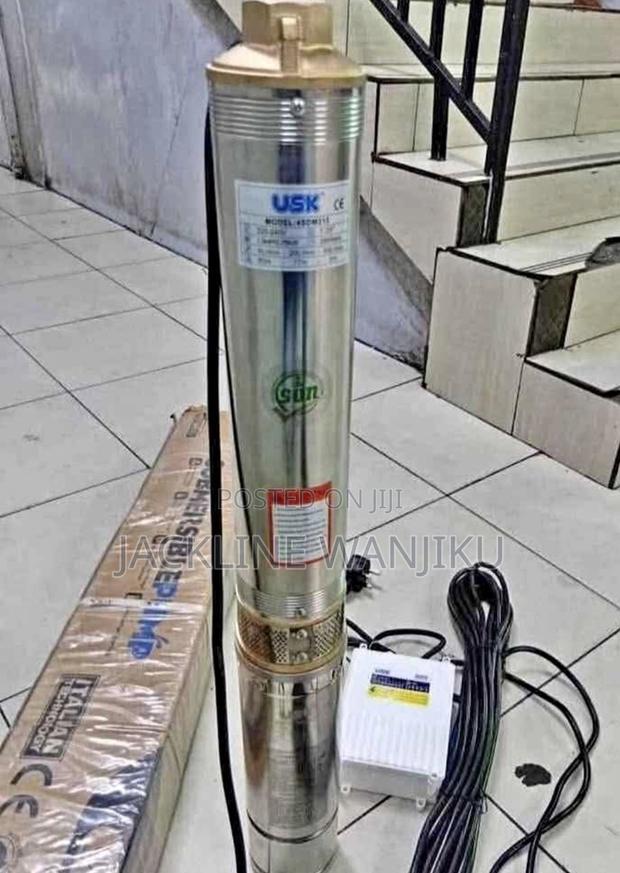 Usk 1hp Submersible Electric Water Pump 84m Max Head