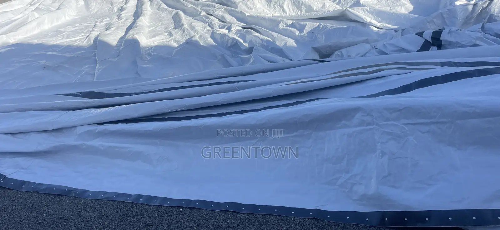 6m × 16m White Hdpe Tarpaulin