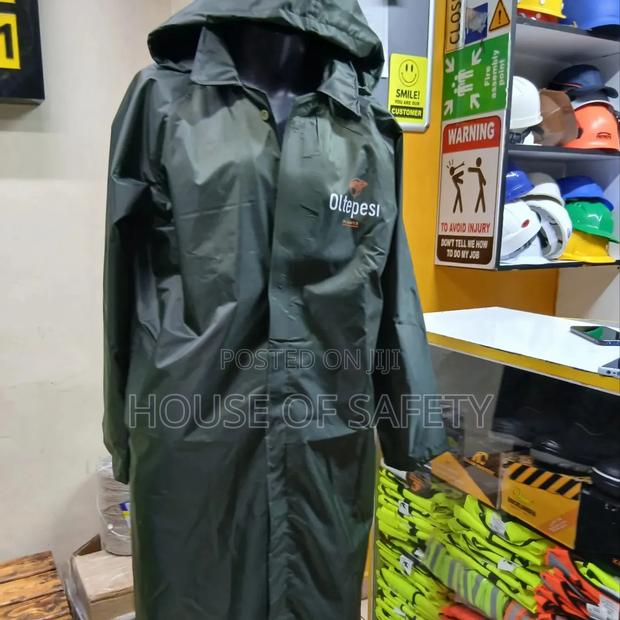 Long Below Extra Long the Knee Rain Coat - main view