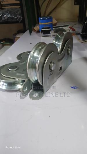 Double Wheel Gate Rollers 100mm ×25mm - thumbnail 2