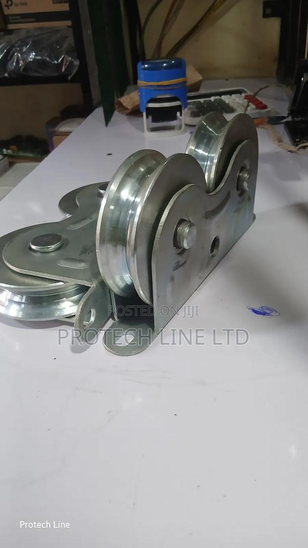 Double Wheel Gate Rollers 100mm ×25mm - main view
