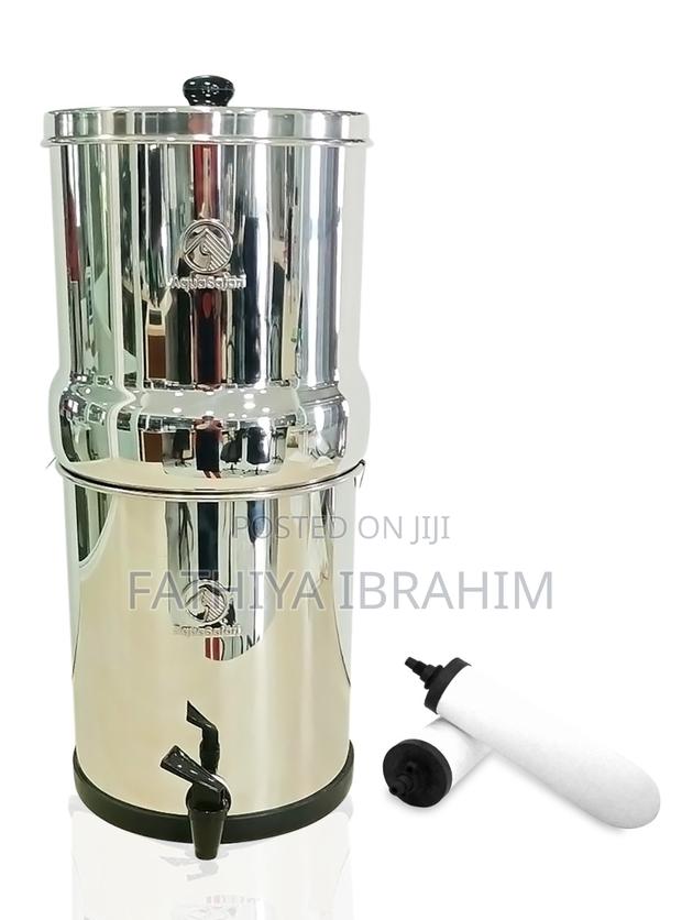 Gravity Water Purifier - Stainless Steel - main view
