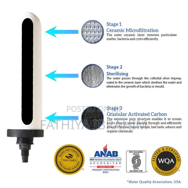Gravity Water Purifier - Stainless Steel - thumbnail 4