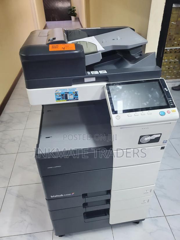 Bizhubs C458 High Volume Printer - main view